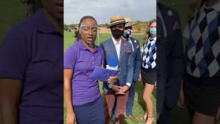 Dr. Nancy Knows with Fashion Show Leaders at Stella Artois polo event